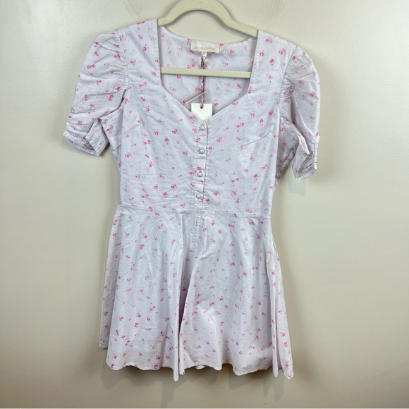 New LoveShackFancy Cora Mini Dress - Picture 2 of 16